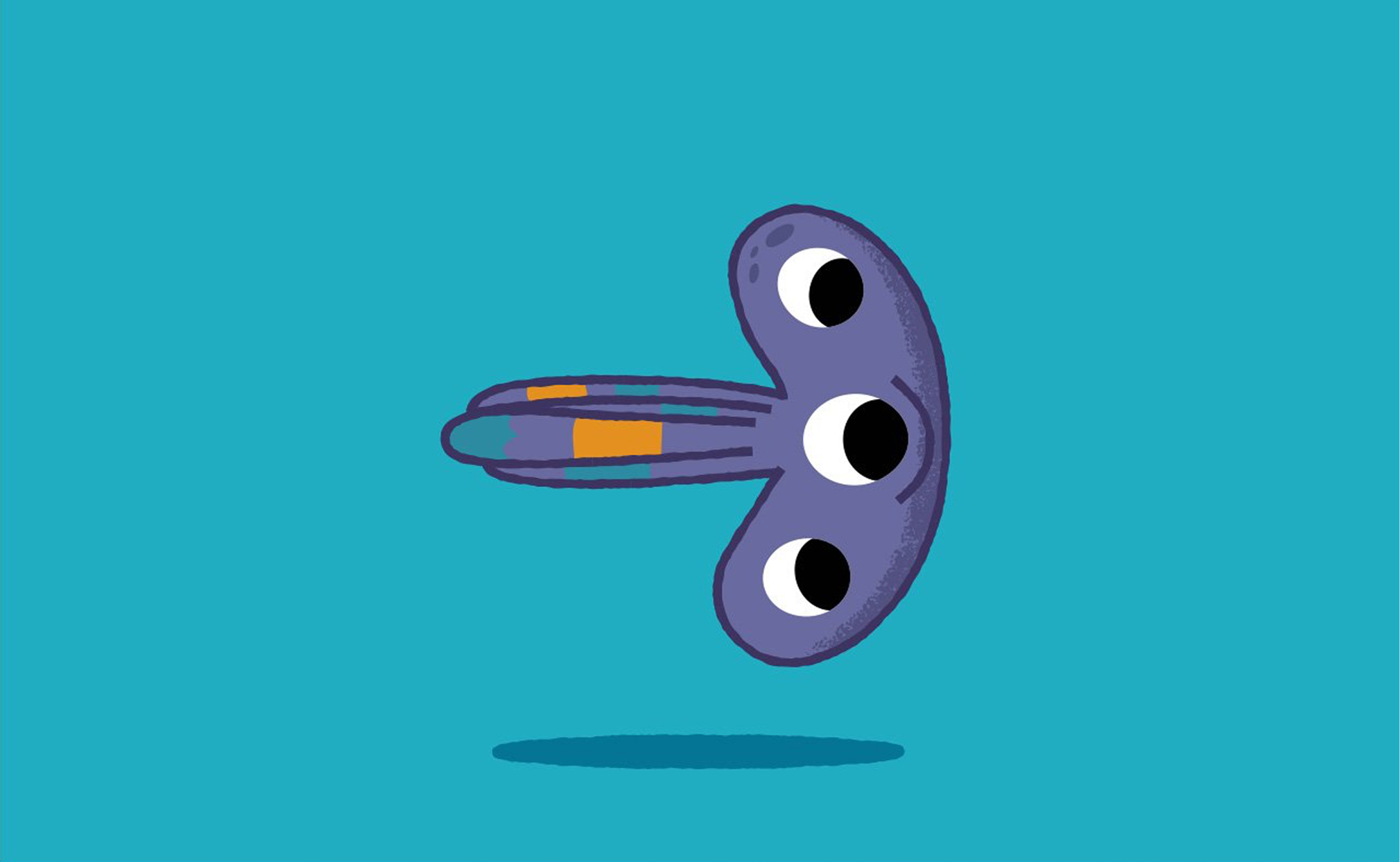 OMSI animationland Inky illustration