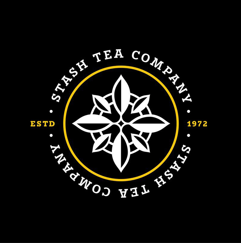 stash tea logo brand assets