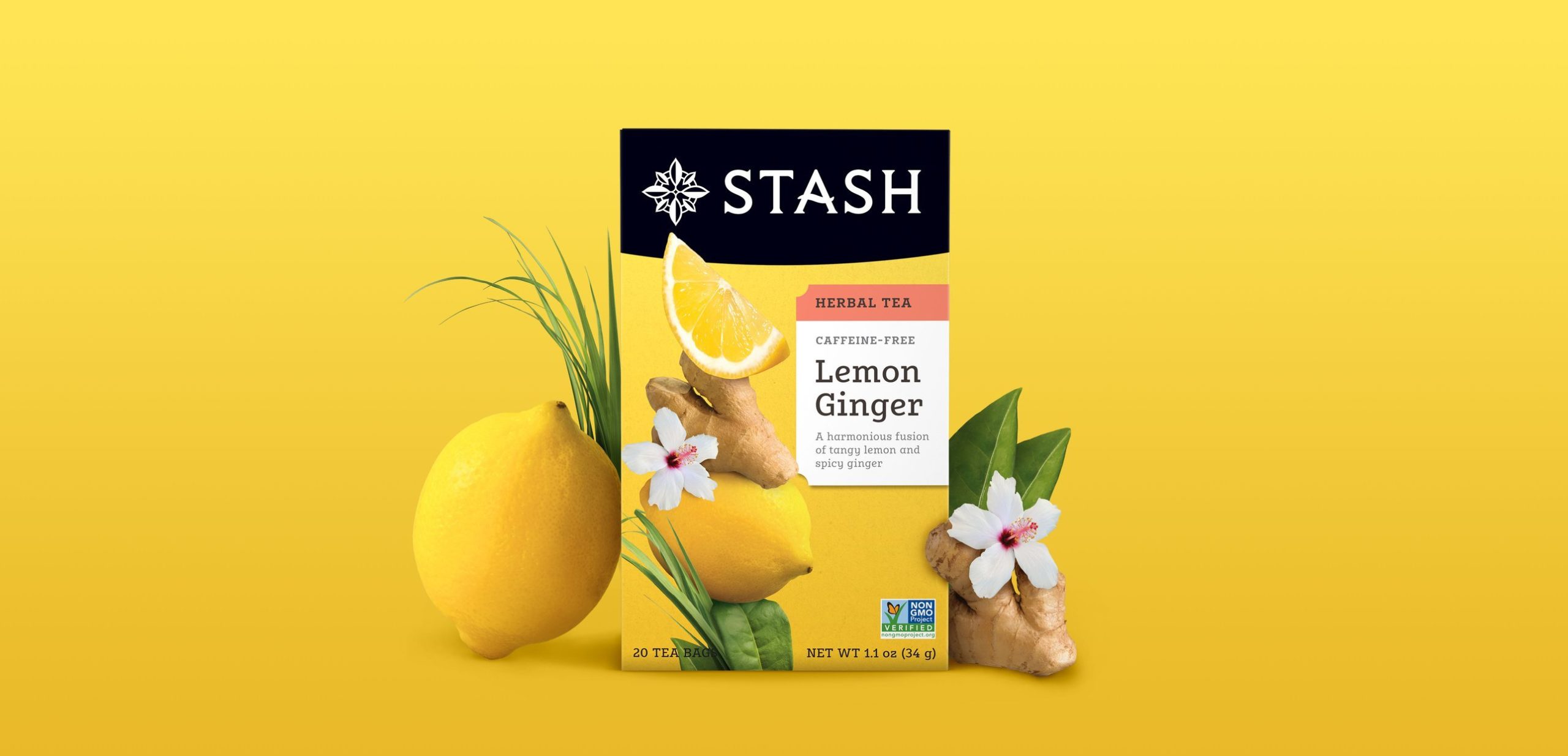 stash tea lemon ginger box