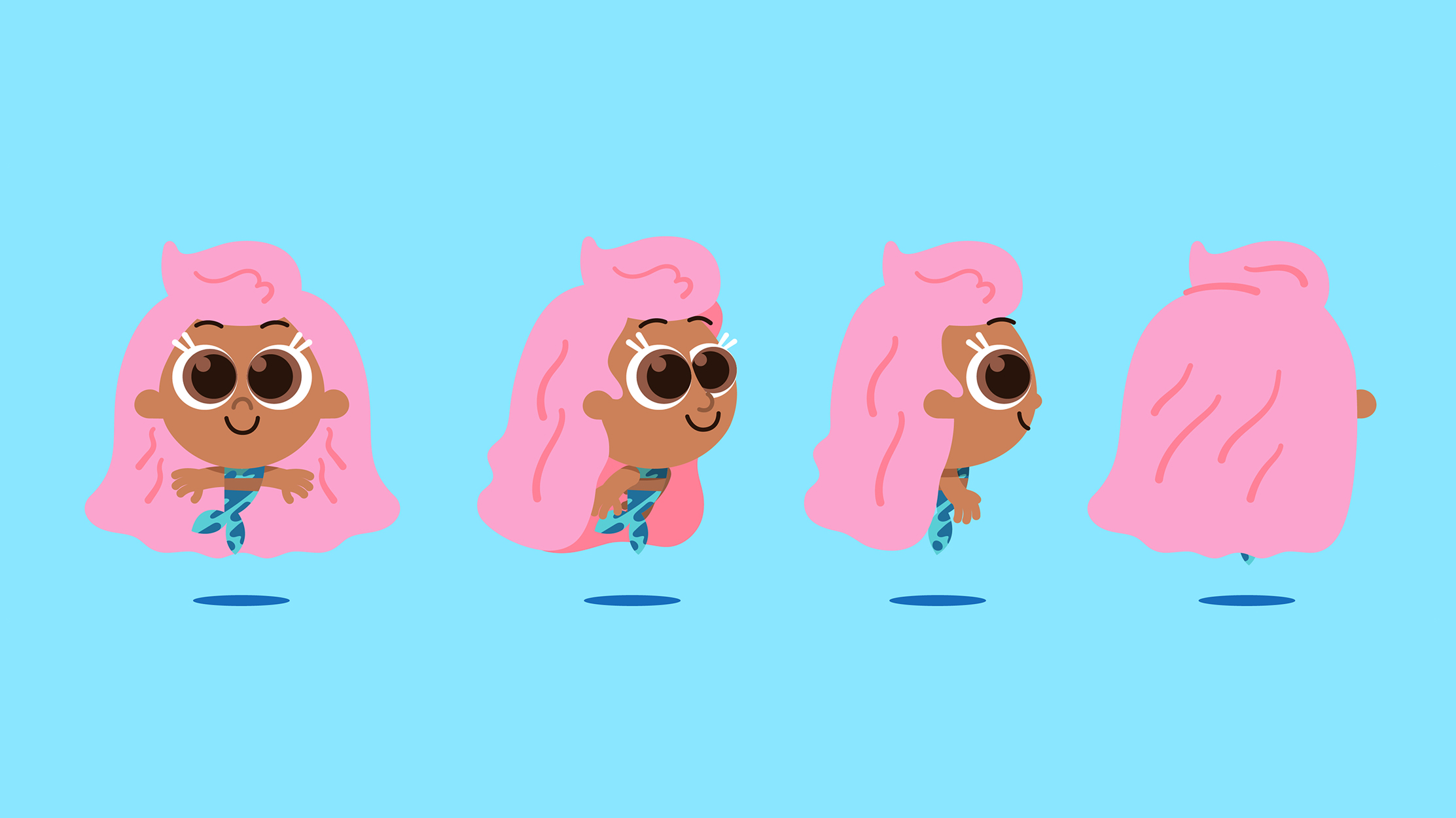 nick Jr. molly illustration