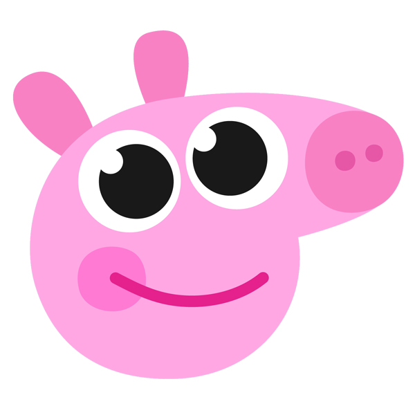 Nickelodeon peppa pig footer image