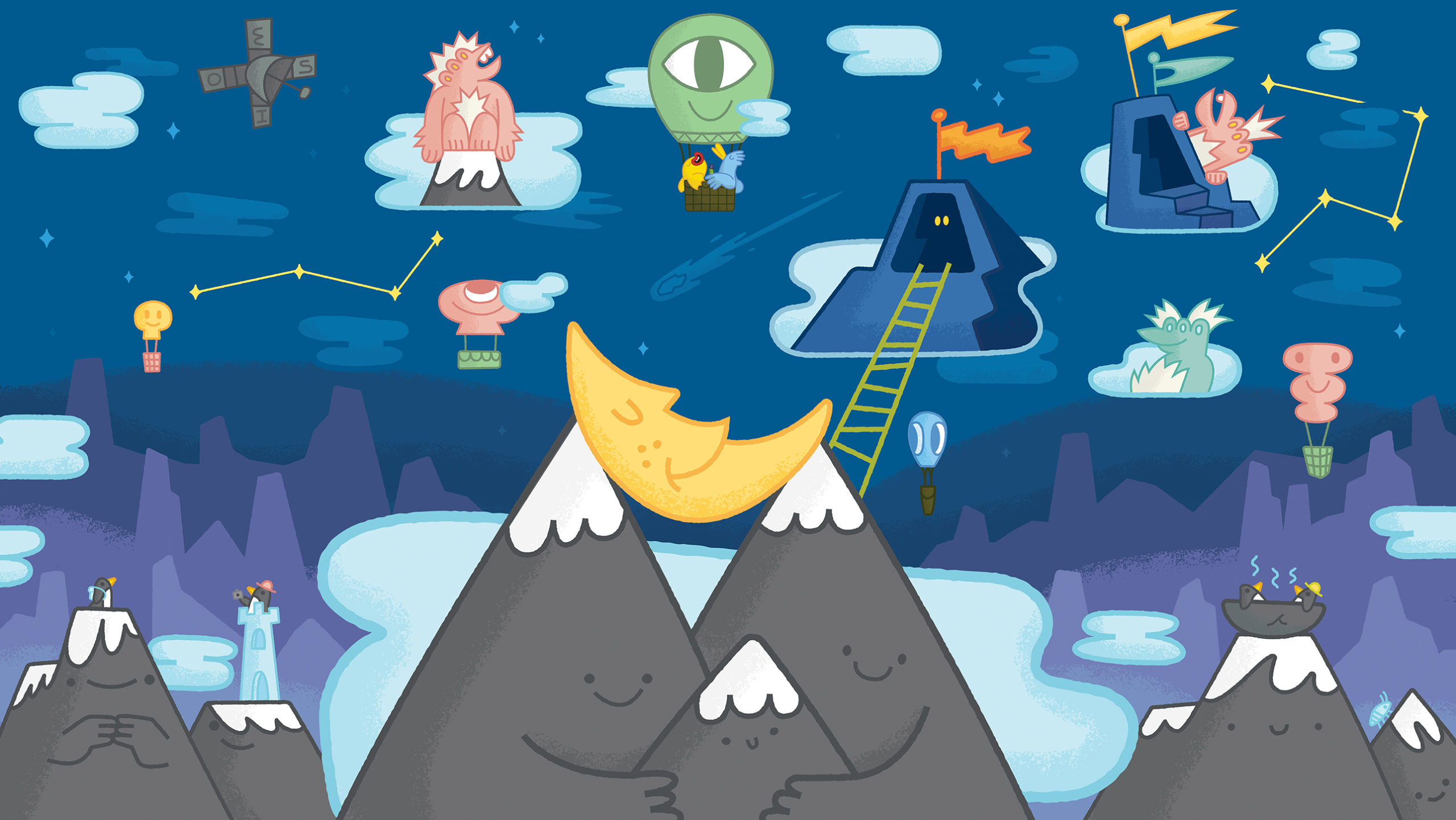 OMSI animationland background: comfort peaks