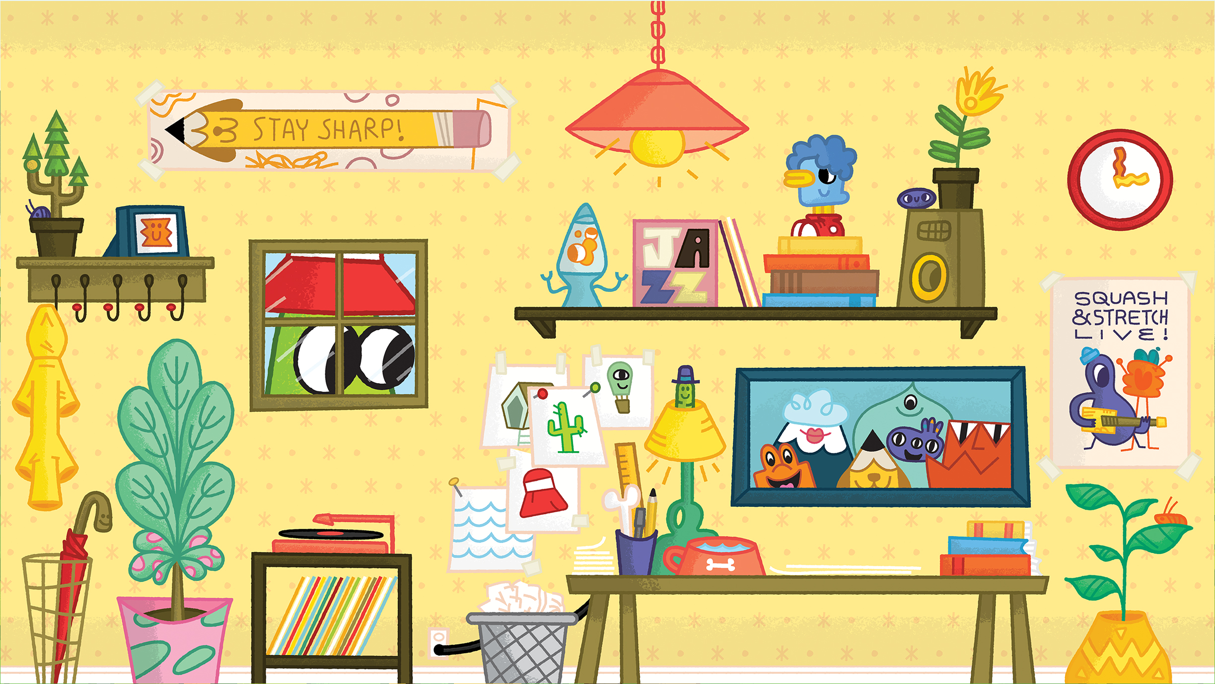 OMSI animationland background: tracey's studio