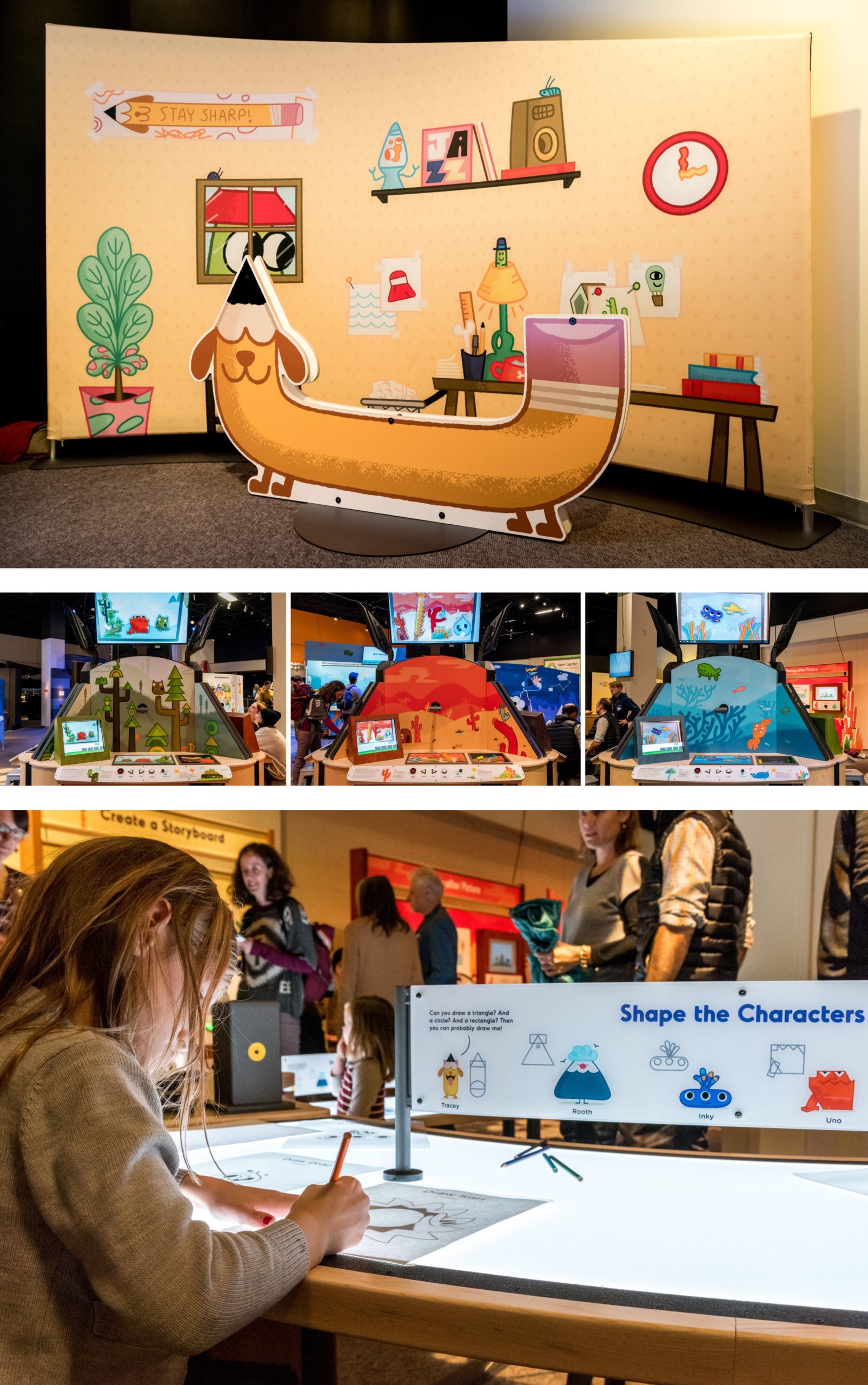 OMSI Animationland exhibit photos