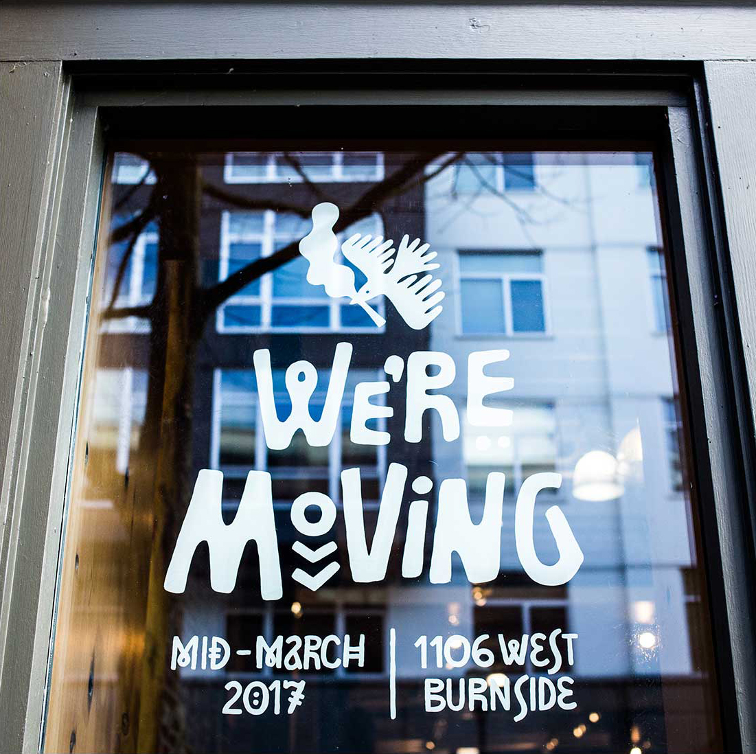 Patagonia window illustrations