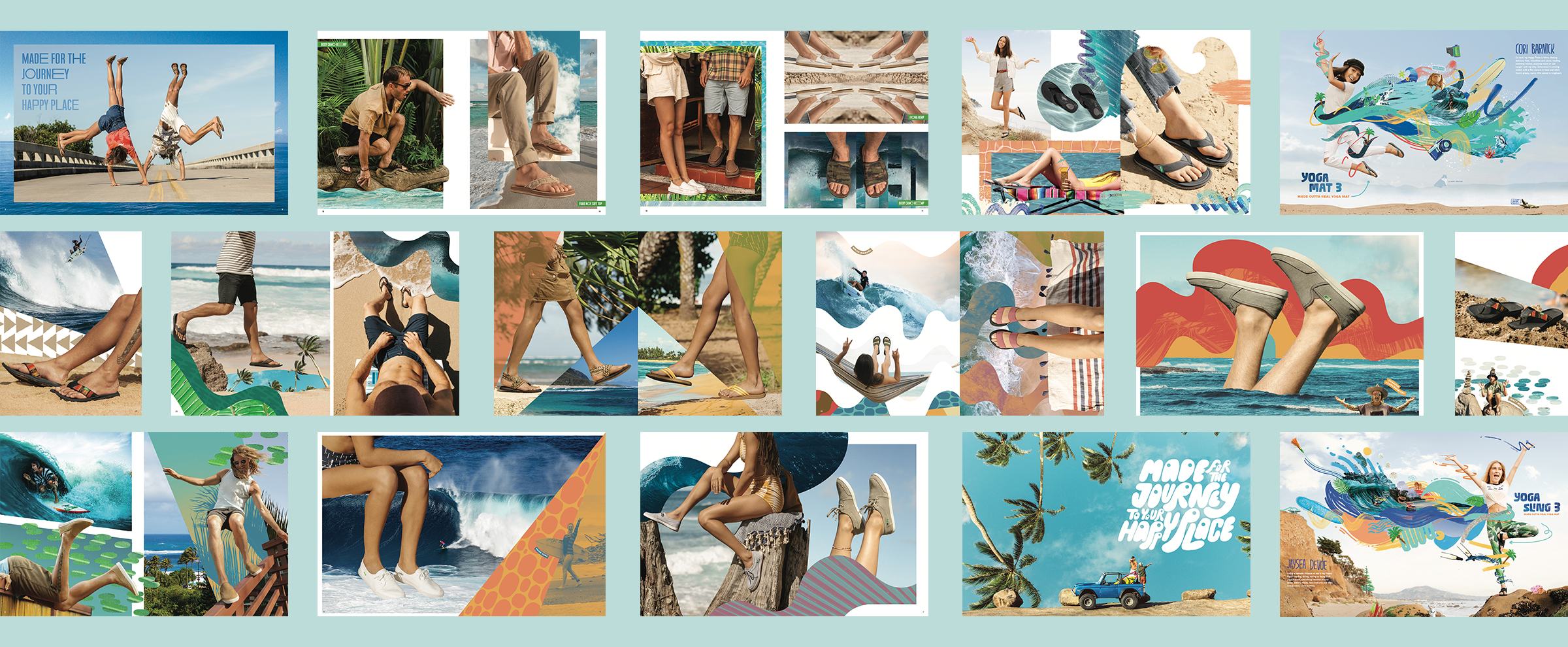 Sanuk catalog grid