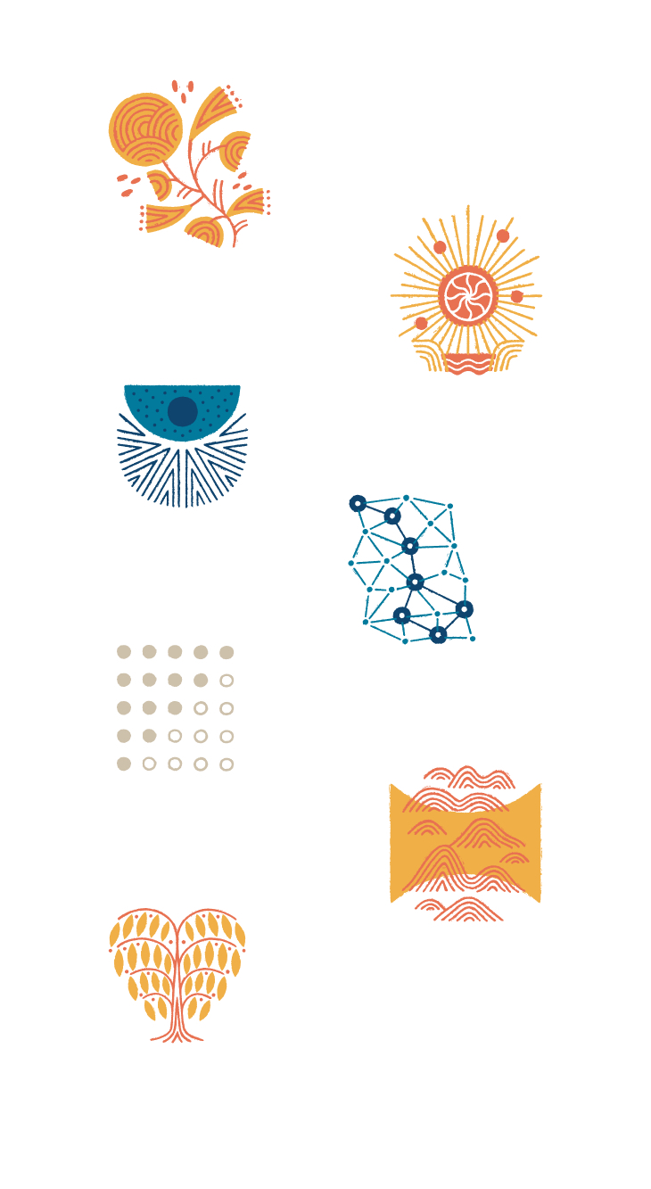 wonderstate coffee illustrated icons