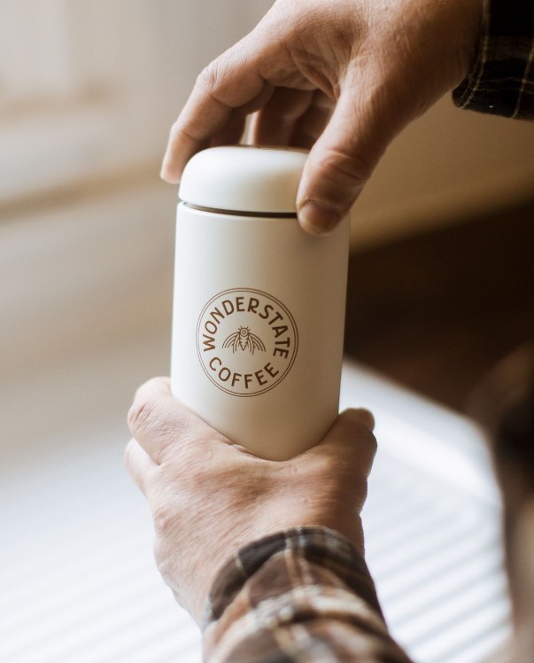 Wonderstate Coffee merch tumbler
