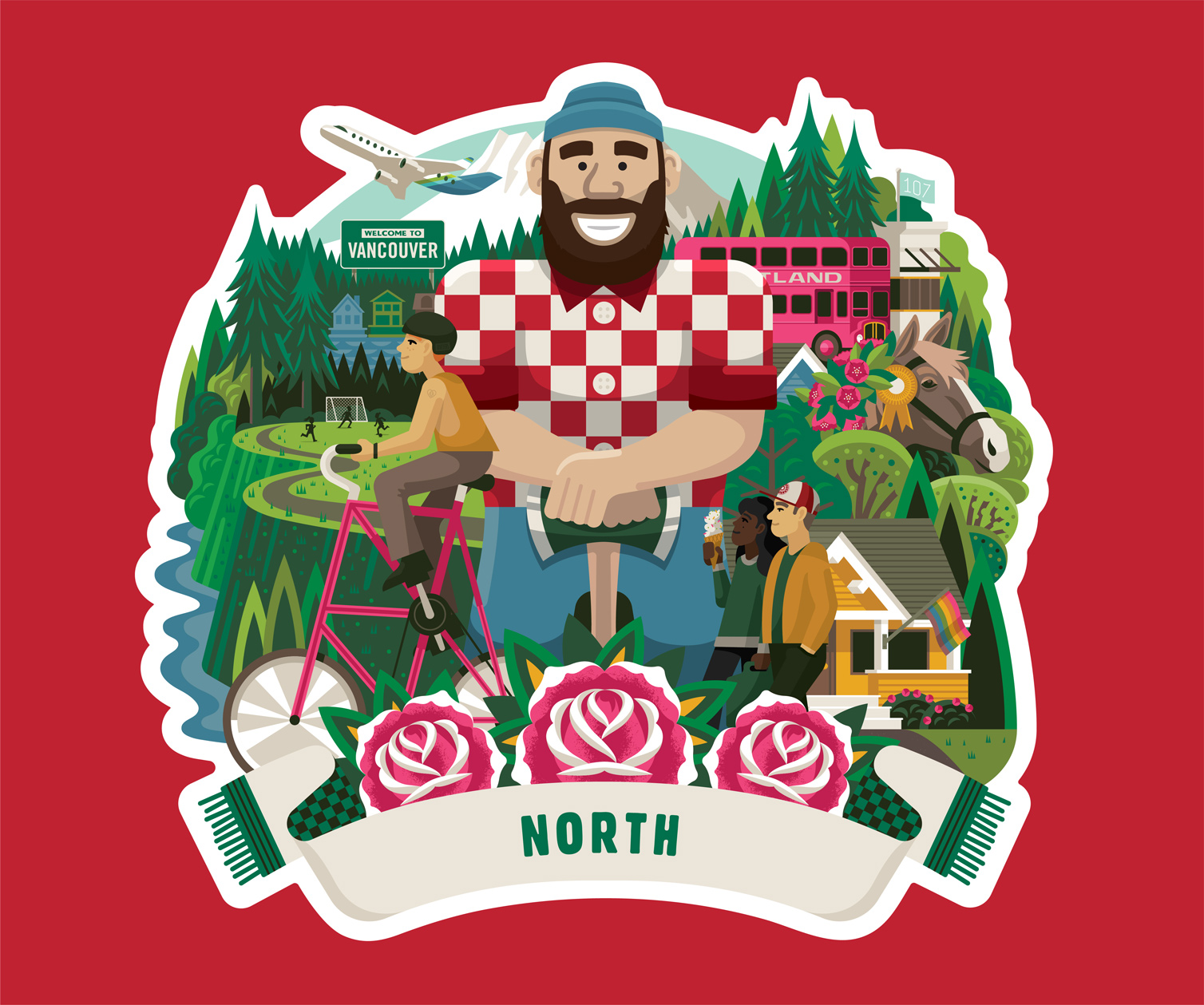 portland timbers north mural