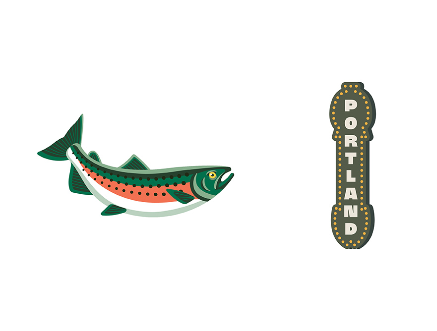 Timbers illustrations carousel