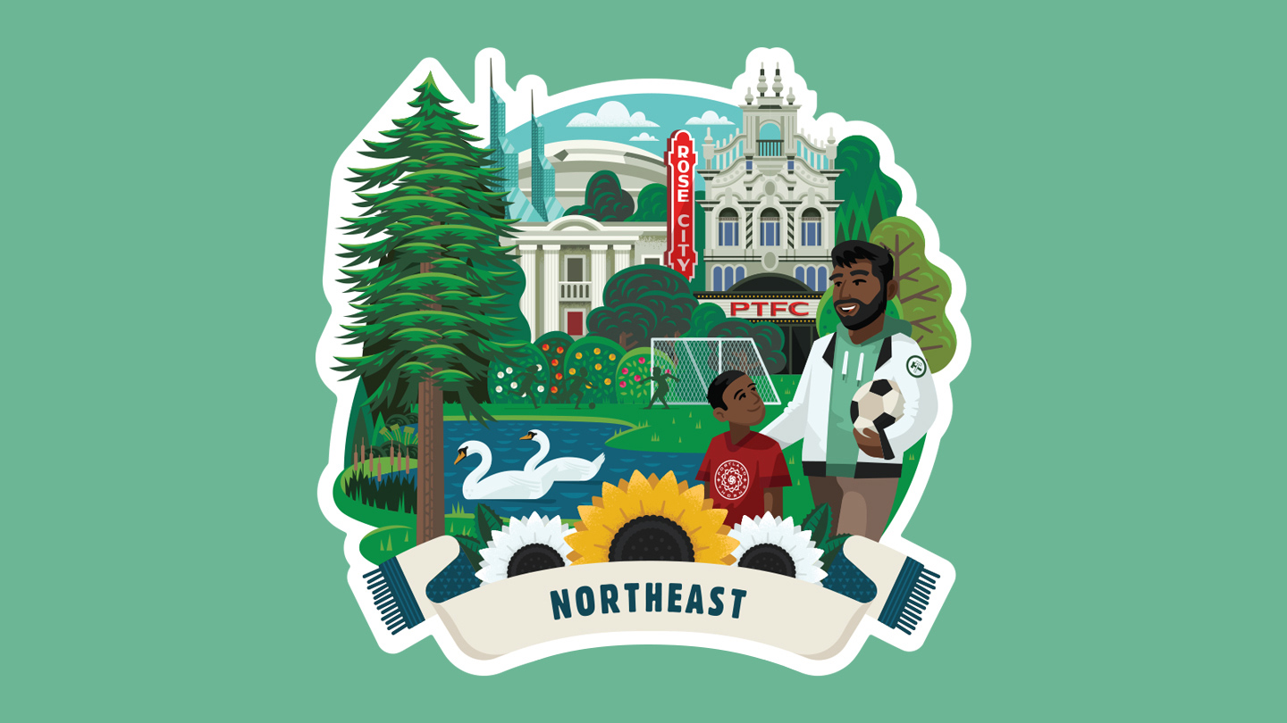 timbers mural northeast