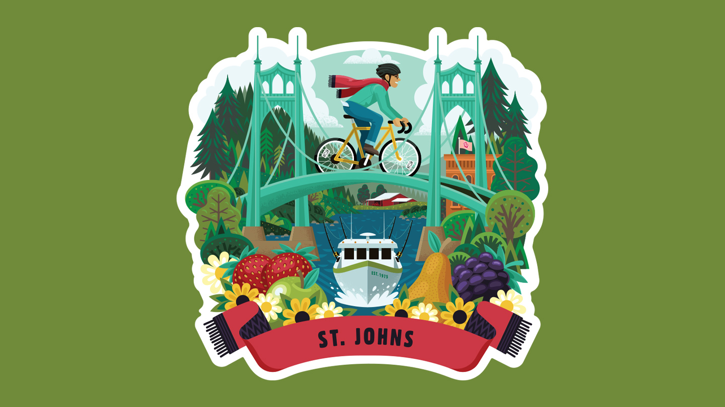 timbers mural saint johns