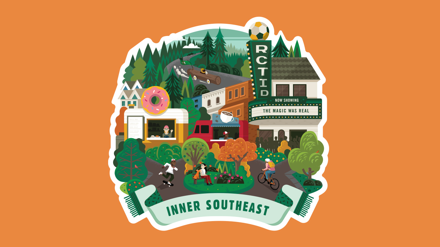 timbers mural inner southeast