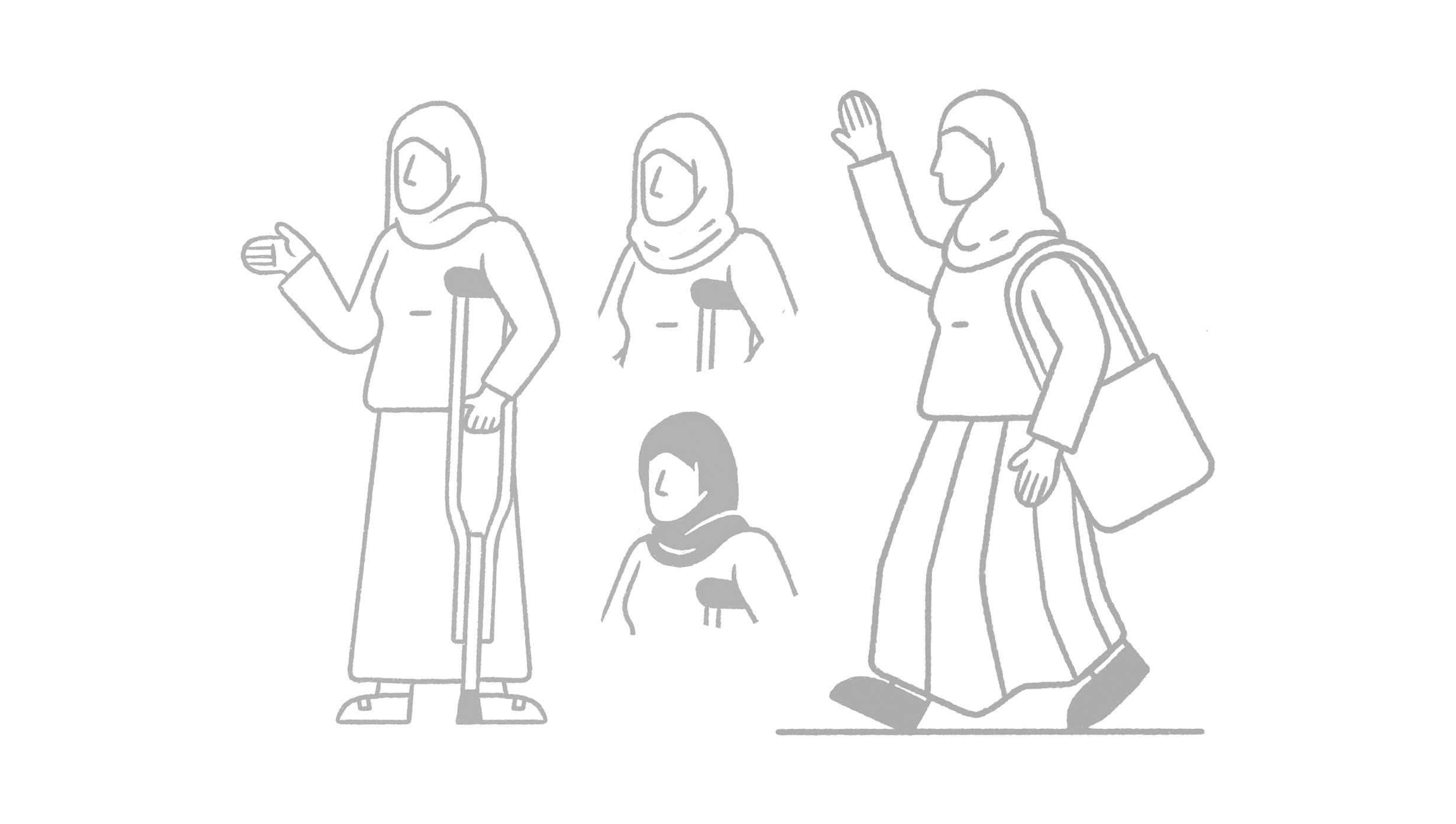 Mercy Corps sketches