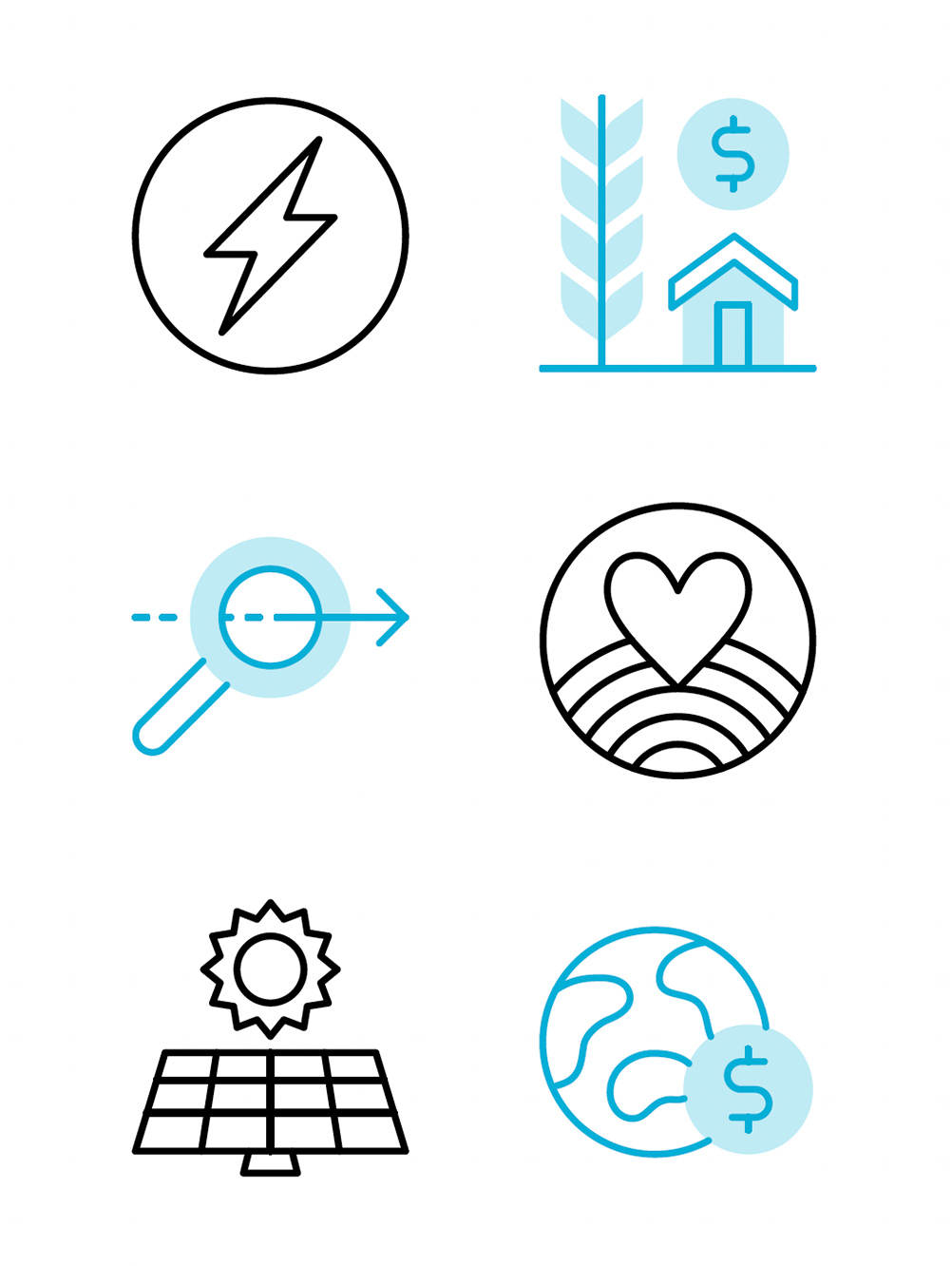 Mercy Corps icons
