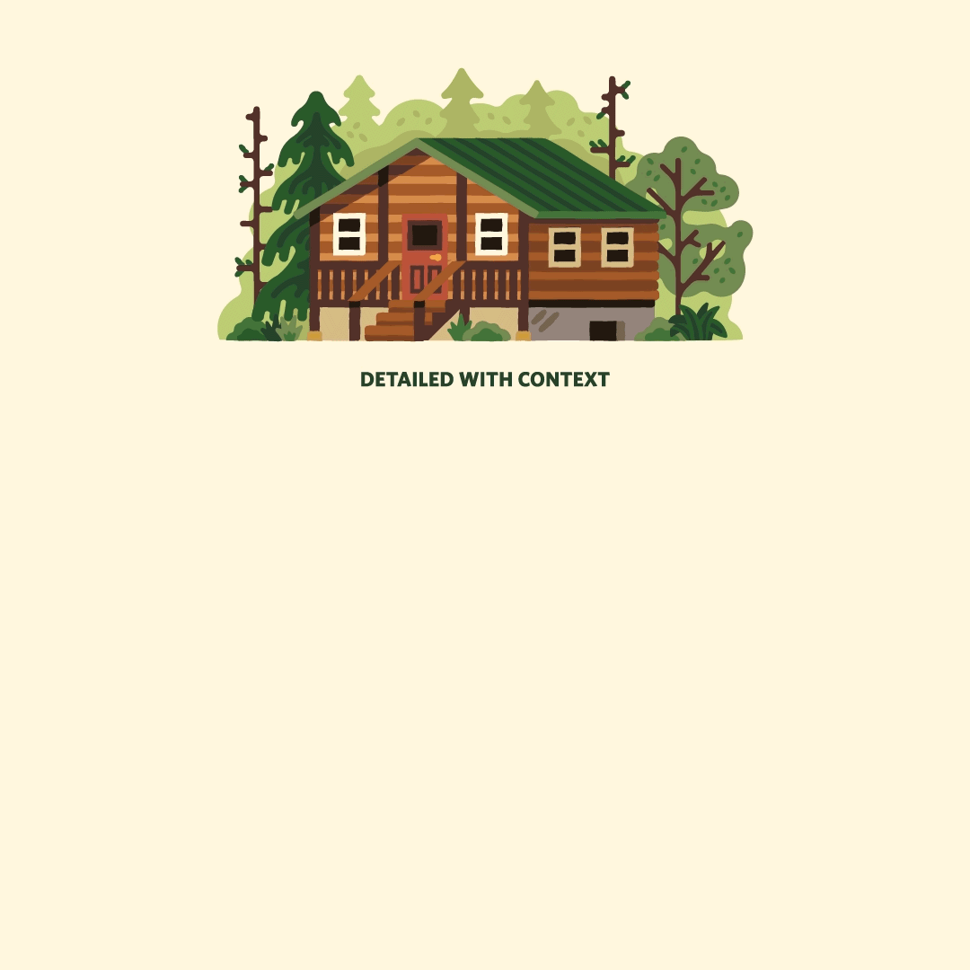 Oregon Parks and Rec Department hero vs. icon cabin animation