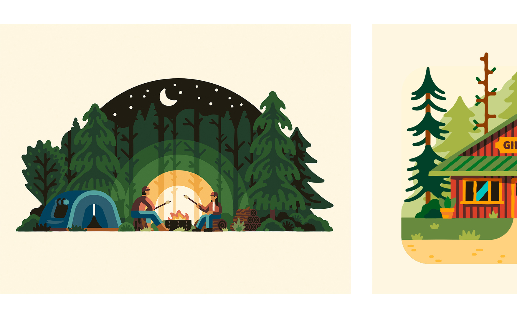 OPRD places and facilities illustrated carousel