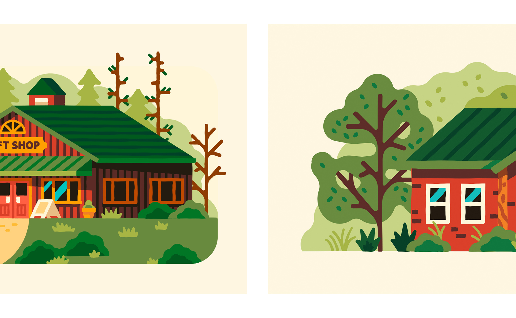 OPRD places and facilities illustrated carousel