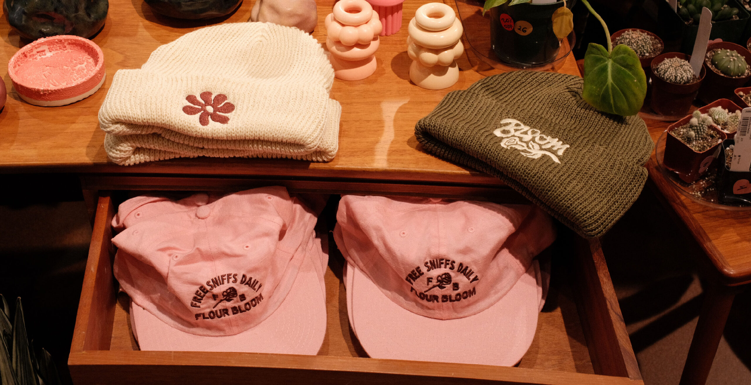 Flour Bloom hats